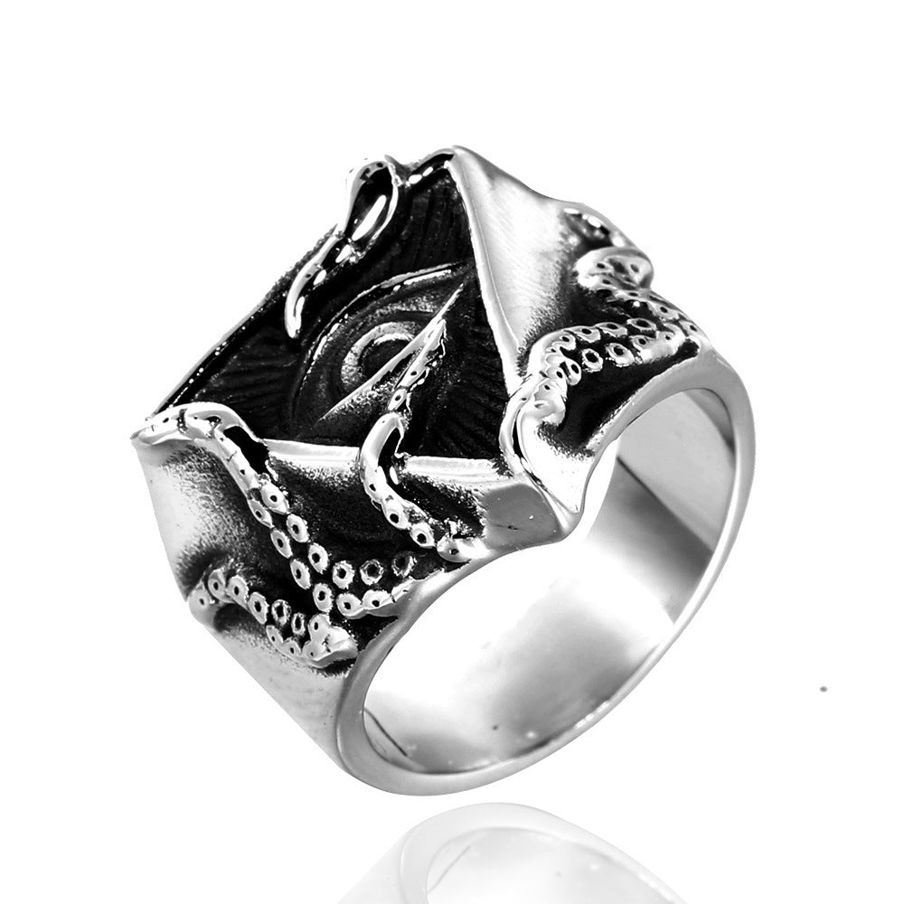 Vintage Stainless Steel Octopus Eye Of