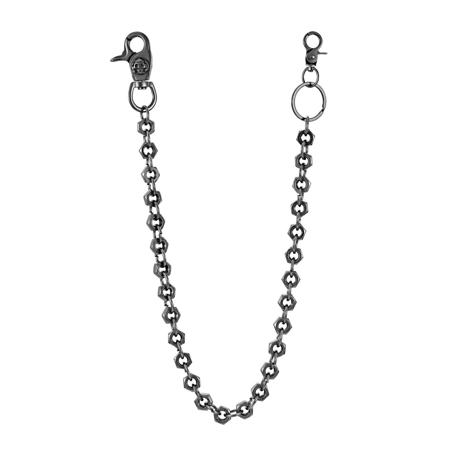 Industrial Skull Buckle Trouser Chain Heavy Metal Hex Nut Link Waist Chain Hip Hop Biker Wallet Chain For Men Women Punk Jewelry Gift - View 5