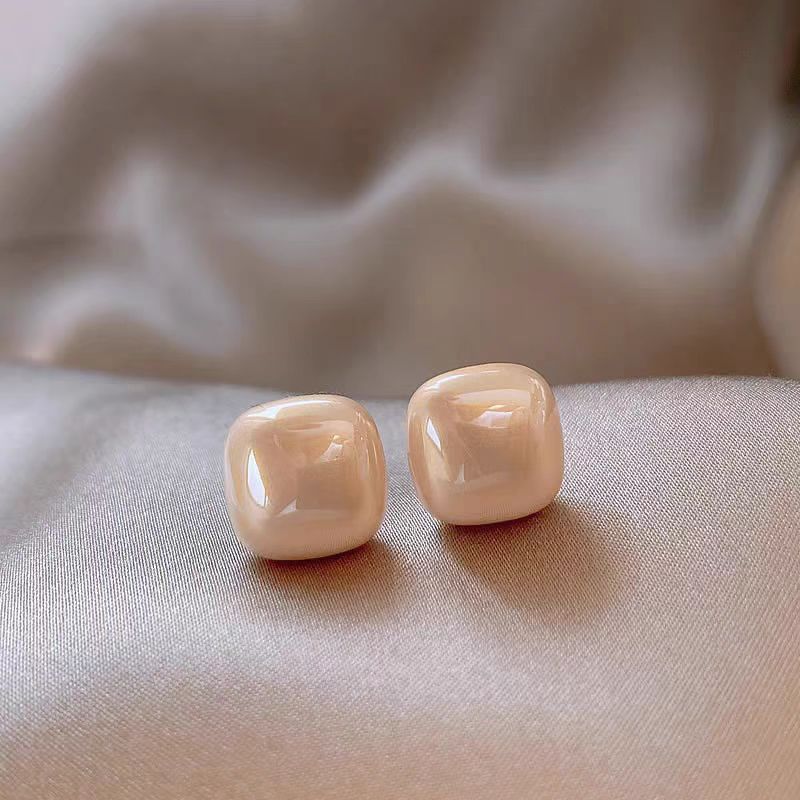 Alloy Rhinestone Artificial Pearl Earrings