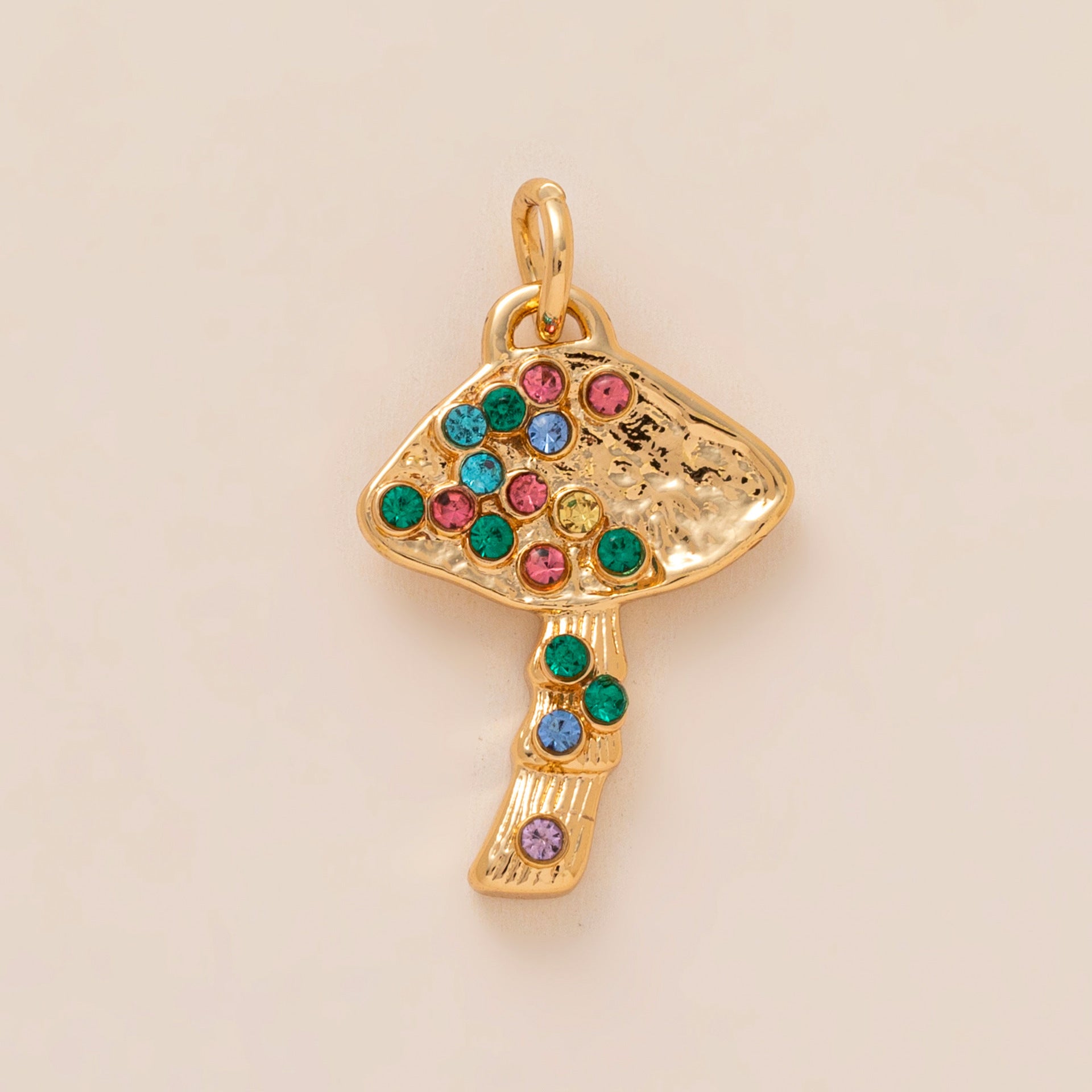 18K Gold Plated Copper Enamel Penguin Lemon