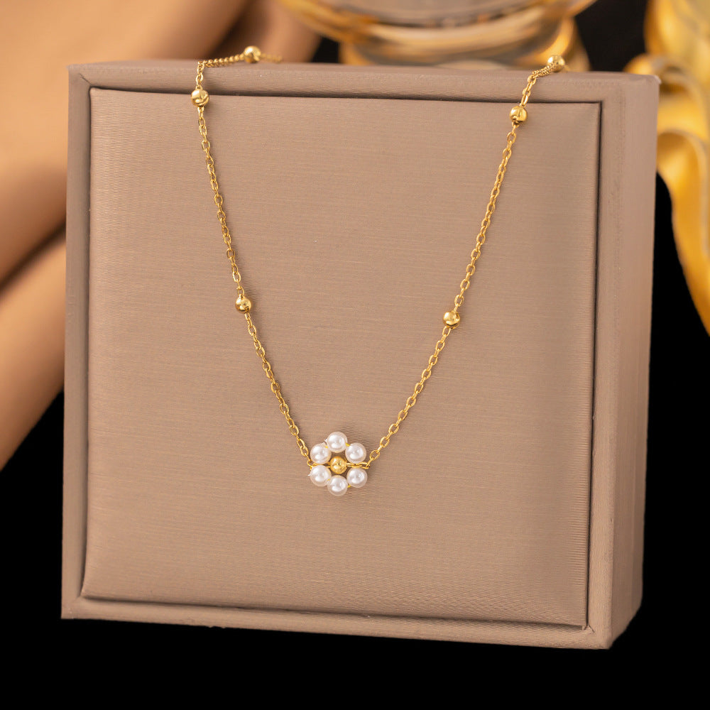 Stainless Steel Necklace And Bracelet