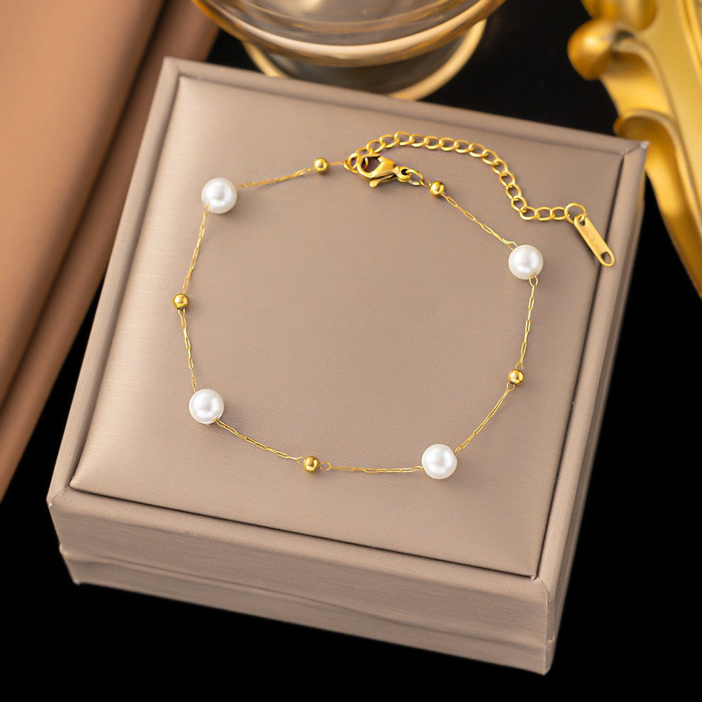 Stainless Steel Necklace And Bracelet