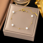 Stainless Steel Necklace And Bracelet