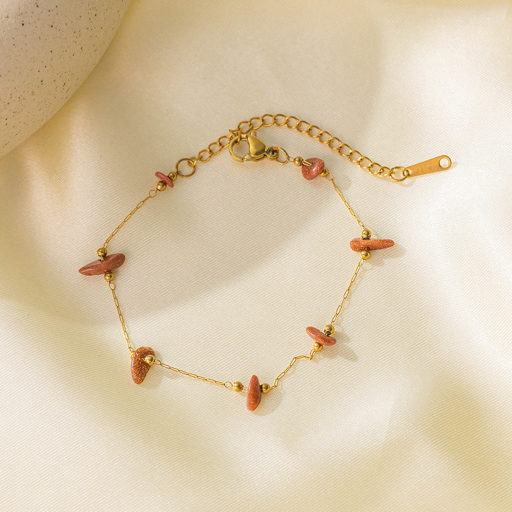 Stainless Steel Necklace And Bracelet