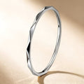 Minimalist Stainless Steel Rhombus Faceted