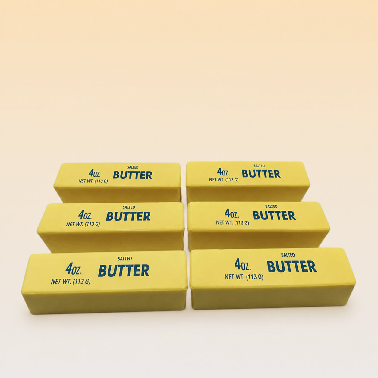 Simulation Butter Bar Squishy Toy Soft PU Slow Rebound Squeeze Toy Stress Relief Toy For Office School Adult Teens Gift