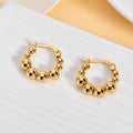 Circle 8-Bead Earring 11