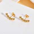 Curved 5-Bead Stud 4