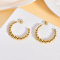 Curved Hook 17-Bead Stud 7
