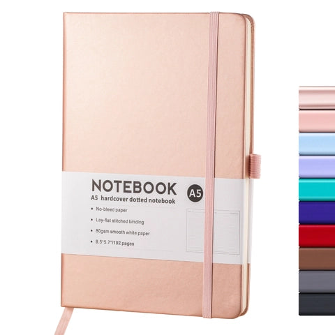 Hardcover PU Leather Notebook Journal With
