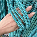 Natural Stone Beads Rondelle Abacus Shape