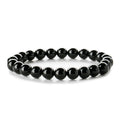 Natural Stone Beaded Bracelet Tiger Eye Lava