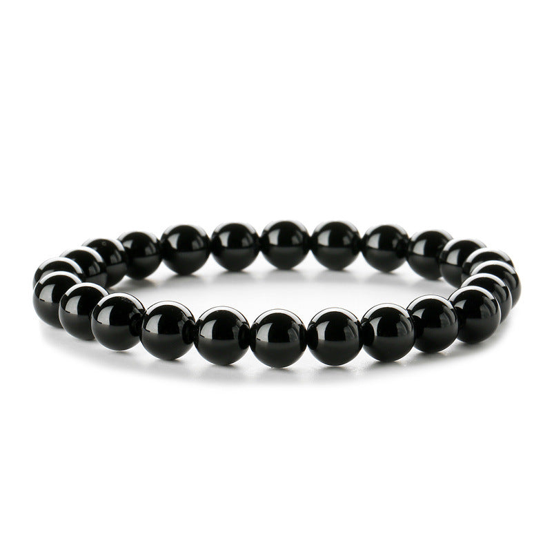 Natural Stone Beaded Bracelet Tiger Eye Lava