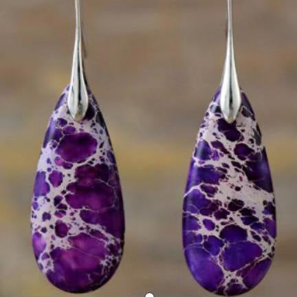 Classic Style Water Droplets Patchwork Agate