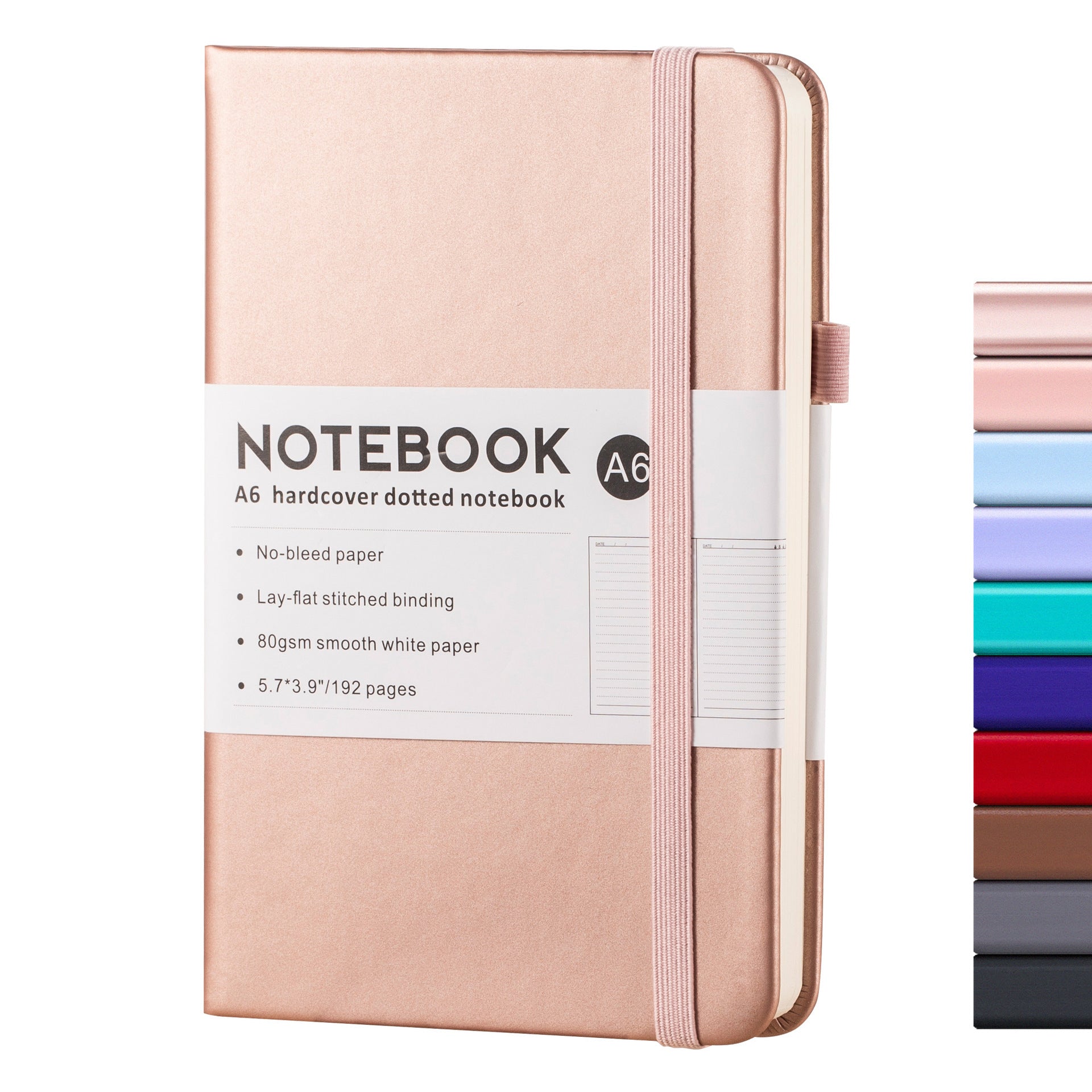 Hardcover PU Leather Notebook Journal With