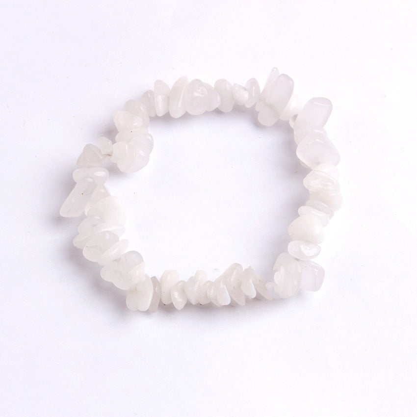 Natural Stone Chip Bracelet Irregular