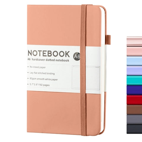 Hardcover PU Leather Notebook Journal With