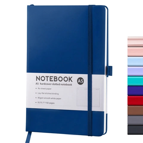 Hardcover PU Leather Notebook Journal With
