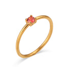 Minimalist Thin Band Ring Stainless Steel