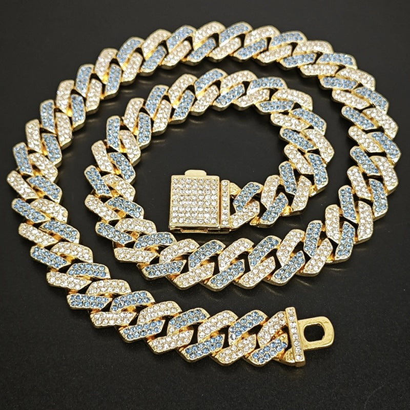 Hip Hop Cuban Chain Necklace Alloy