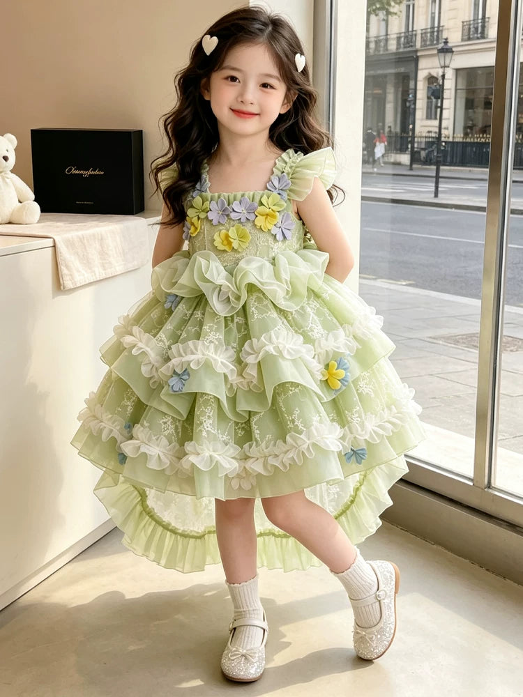 Girls princess mesh dress - view 5