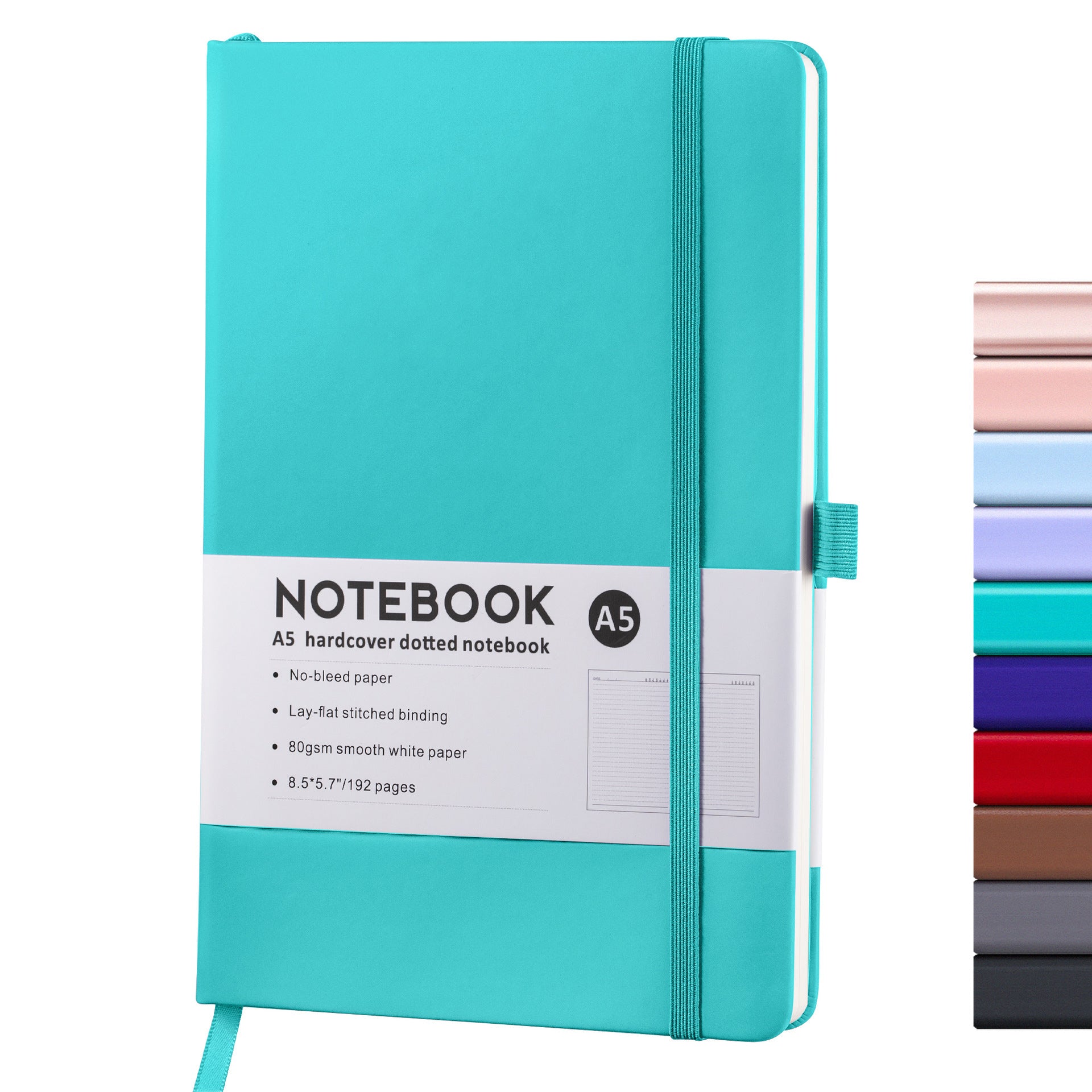 Hardcover PU Leather Notebook Journal With