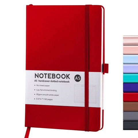 Hardcover PU Leather Notebook Journal With
