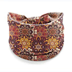 Women's Casual Plaid Flower Printed Wide