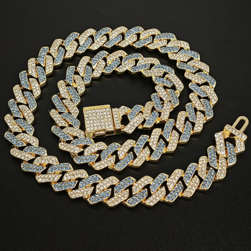 Hip Hop Cuban Chain Necklace Alloy