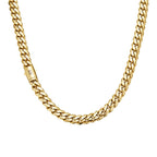 Stainless Steel 18K Gold Plated Hip Hop