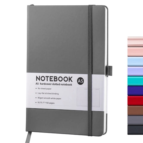 Hardcover PU Leather Notebook Journal With