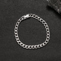 Cuban Link Bracelet Stainless Steel Polished