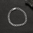 Cuban Link Bracelet Stainless Steel Polished