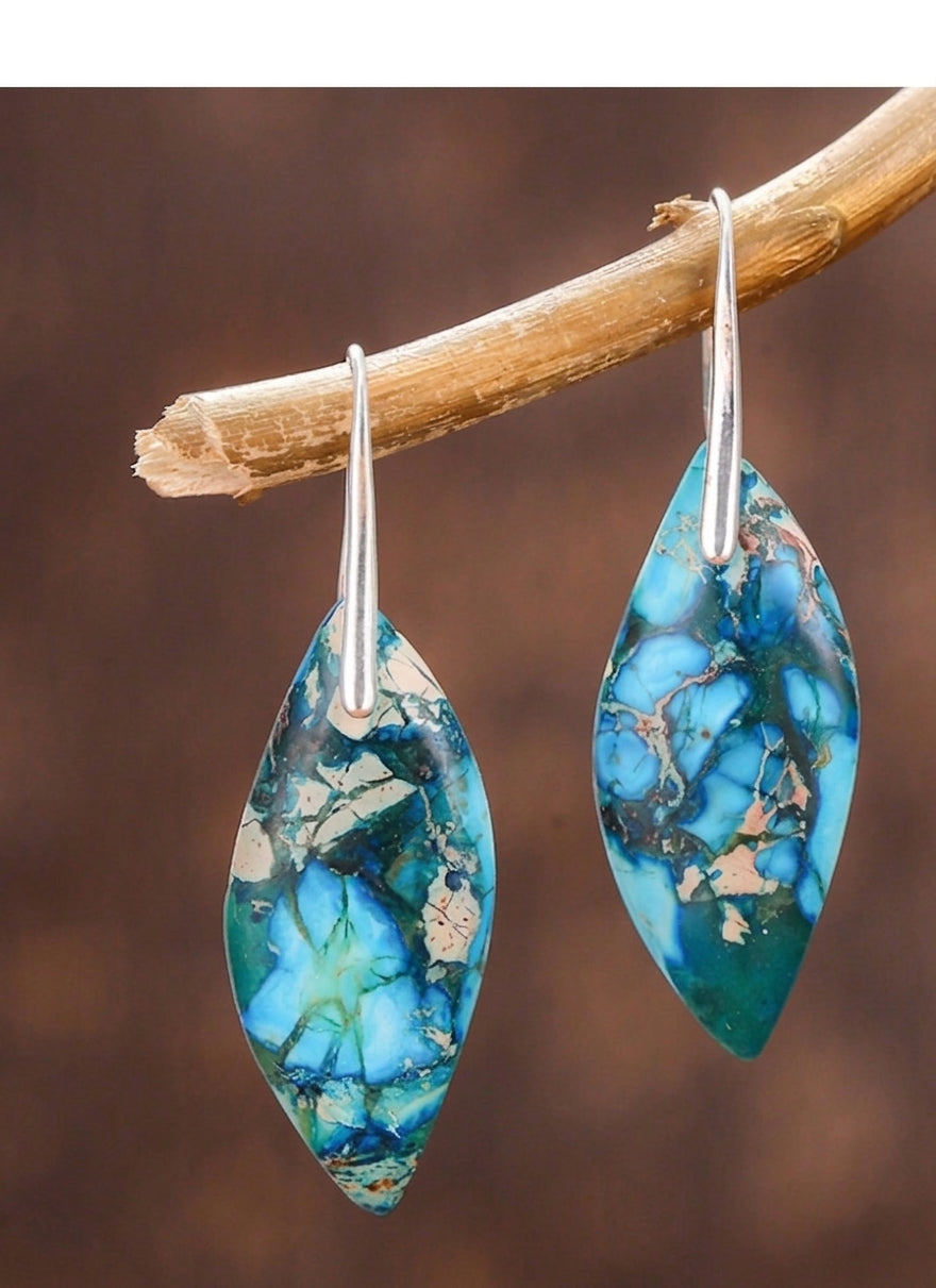 Classic Style Water Droplets Patchwork Agate