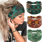 Women's Casual Plaid Flower Printed Wide