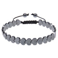 Heart Shape Hematite Magnetic Stone