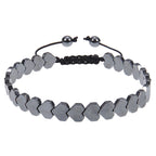 Heart Shape Hematite Magnetic Stone