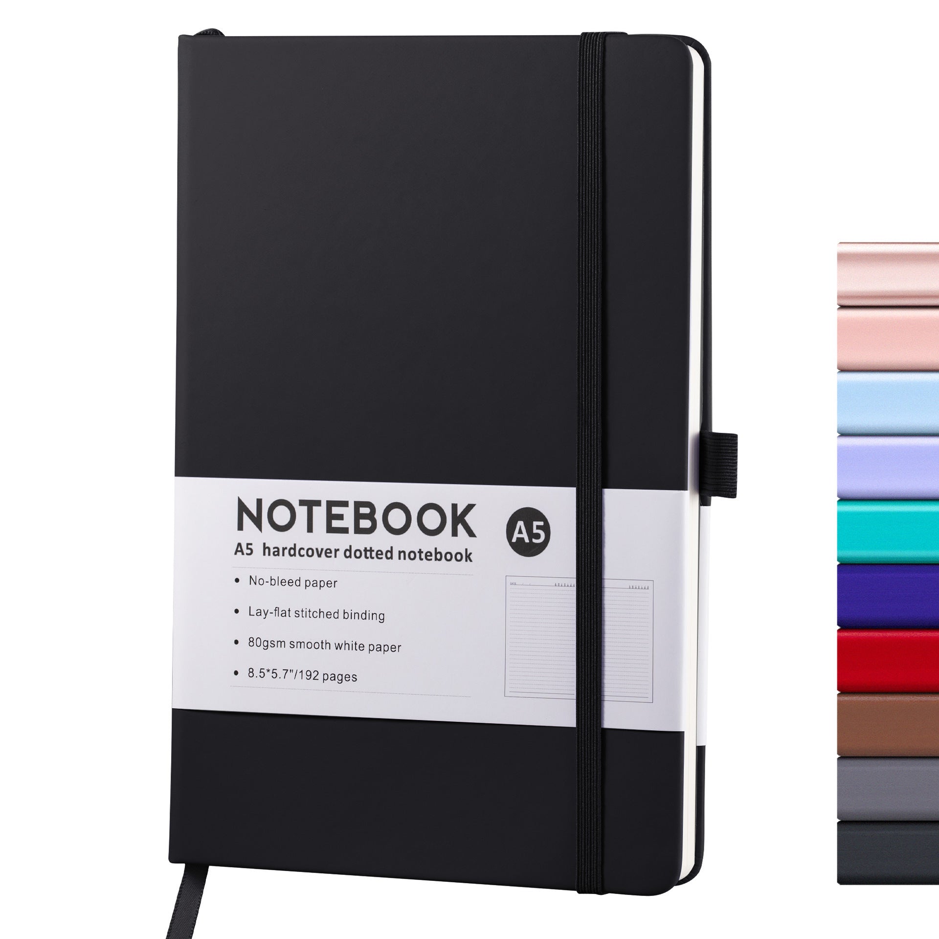 Hardcover PU Leather Notebook Journal With
