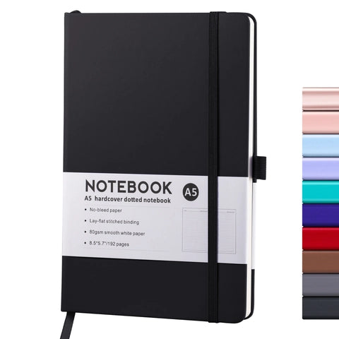 Hardcover PU Leather Notebook Journal With