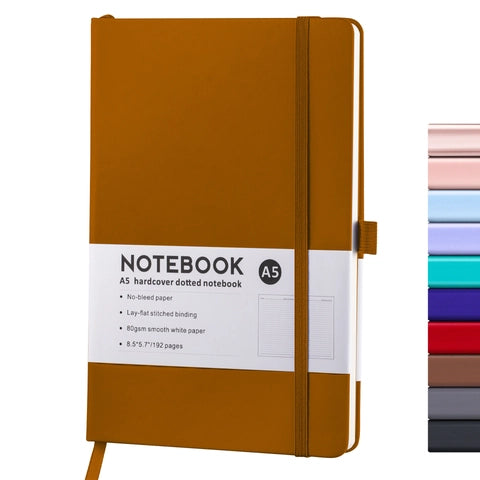 Hardcover PU Leather Notebook Journal With