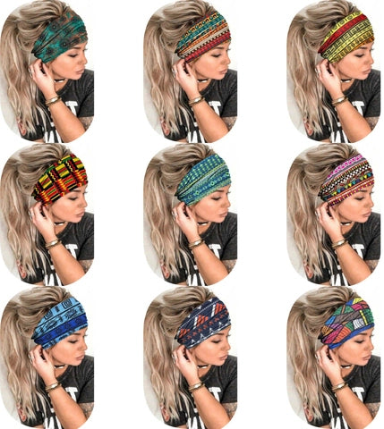 Women's Casual Plaid Flower Printed Wide