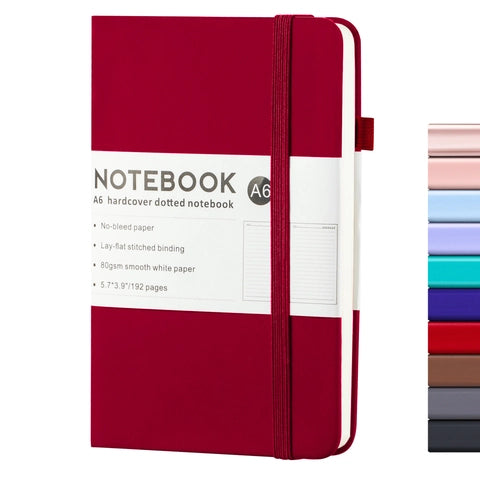 Hardcover PU Leather Notebook Journal With