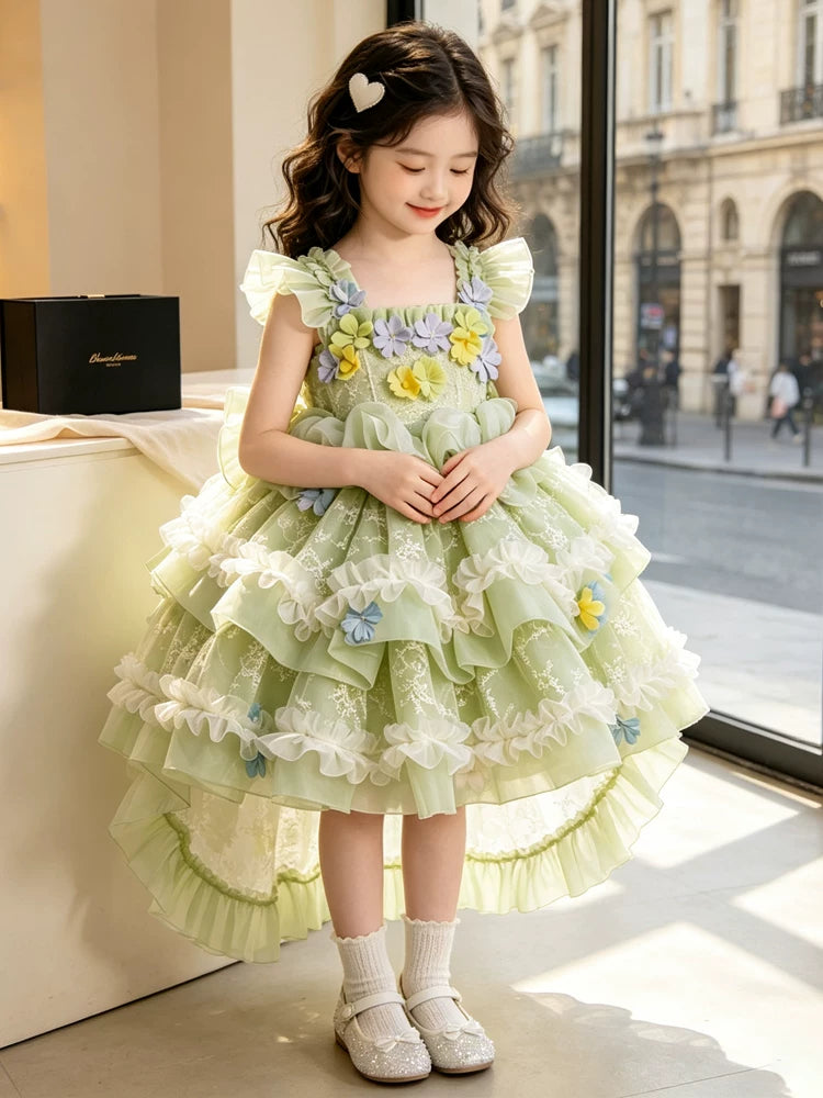 Girls princess mesh dress - view 4