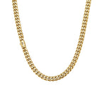 Stainless Steel 18K Gold Plated Hip Hop