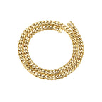 Stainless Steel 18K Gold Plated Hip Hop