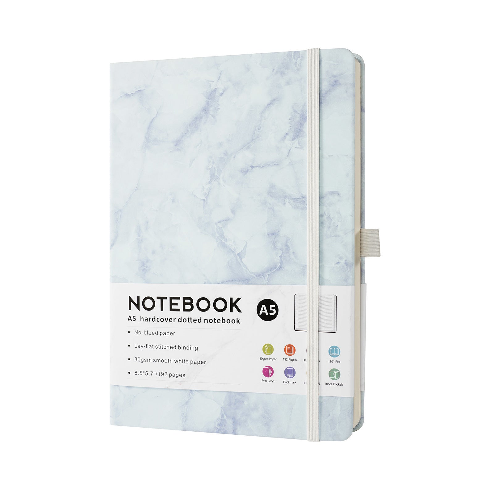 Hardcover PU Leather Notebook Journal With