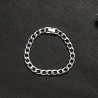 Cuban Link Bracelet Stainless Steel Polished