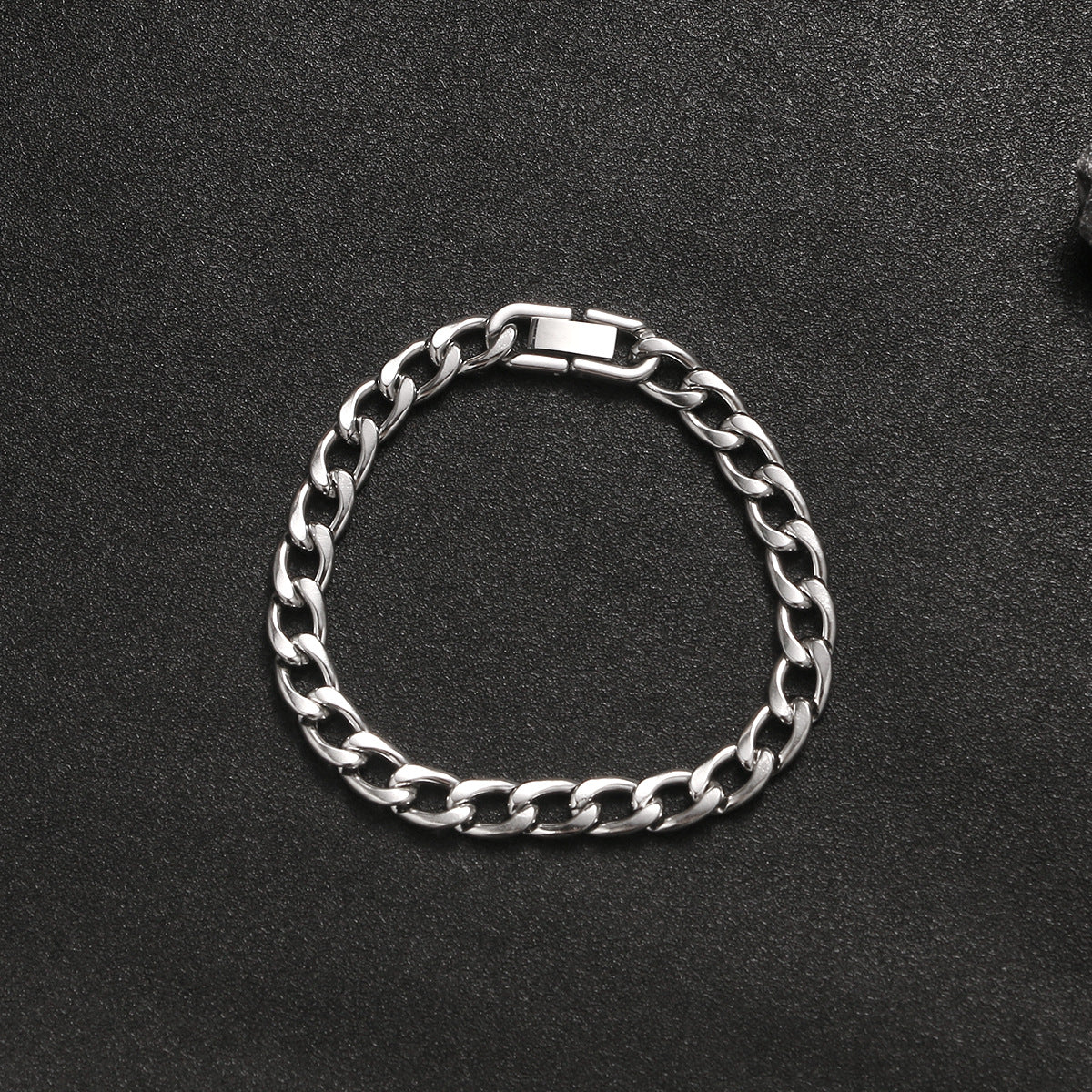 Cuban Link Bracelet Stainless Steel Polished