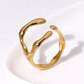 Stainless Steel Adjustable Open Rings For