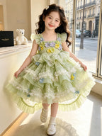 Girls princess mesh dress - view 3